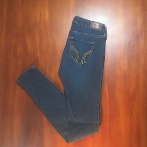 Low rise super skinny jeans